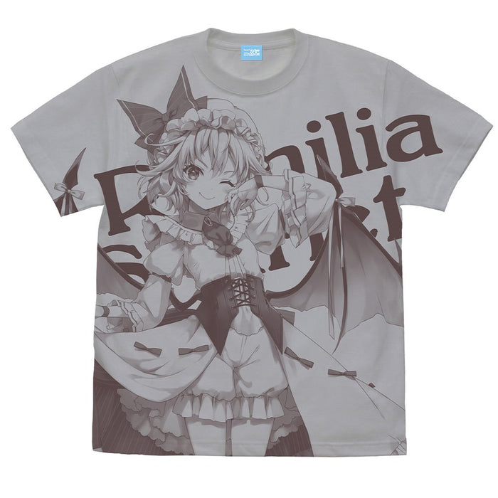 [New] Touhou Project Remilia Scarlet All Print T-shirt Eretto ver./ASH-S (Resale) / 2D Cospa Release Date: Around January 2024