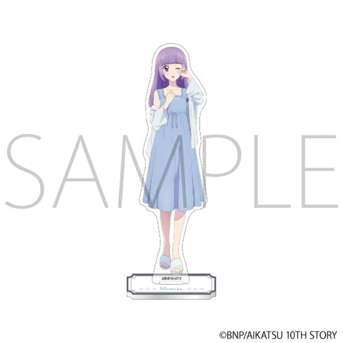 [New] Aikatsu! Acrylic stand / pajamas (violets on ice) / Movic Release date: Around March 2024