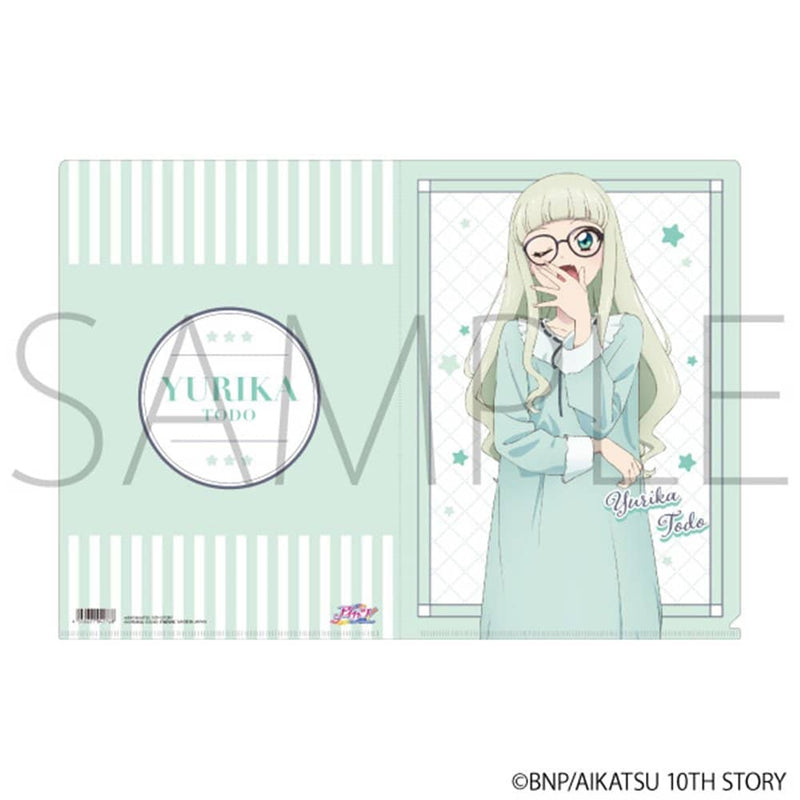 【新品】アイカツ！ クリアファイル／パジャマ（藤堂ユリカ） / ムービック 発売日:2024年03月頃