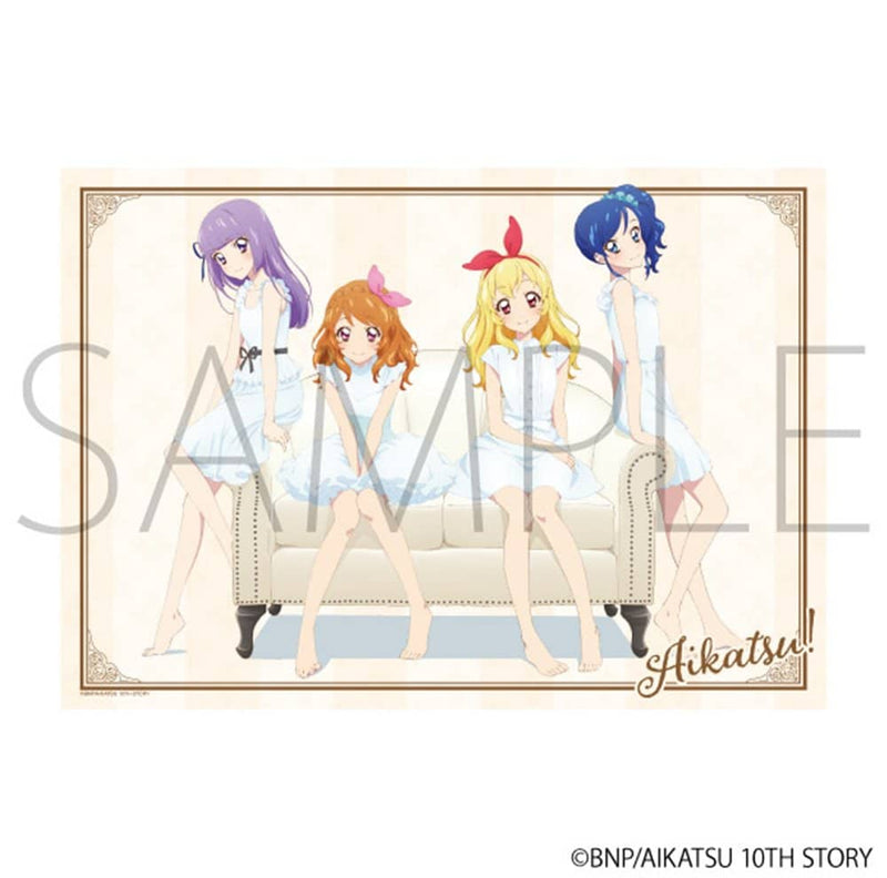 【新品】アイカツ！ タペストリー／いちご・あおい・あかり・スミレ / ムービック 発売日:2024年03月頃