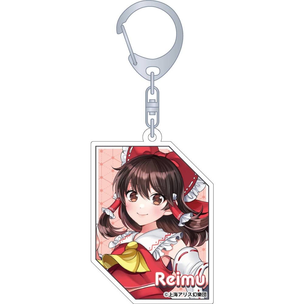 新品】東方Project アクリルキーホルダー／博麗霊夢 / ムービック 発売