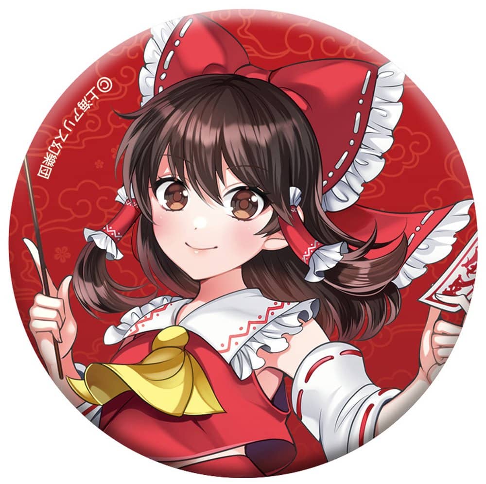 新品】東方Project 缶バッジ／博麗霊夢 / ムービック 発売日:2024年04
