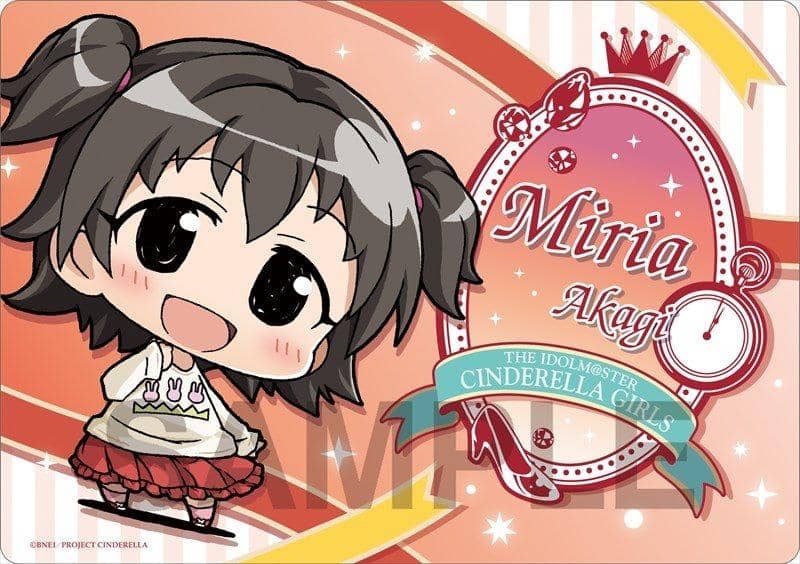 [New] Minicchu Idolmaster Cinderella Girls Mouse Pad Miria Akagi Cinderella Project ver. / Phat! Release Date: 2015-05-31