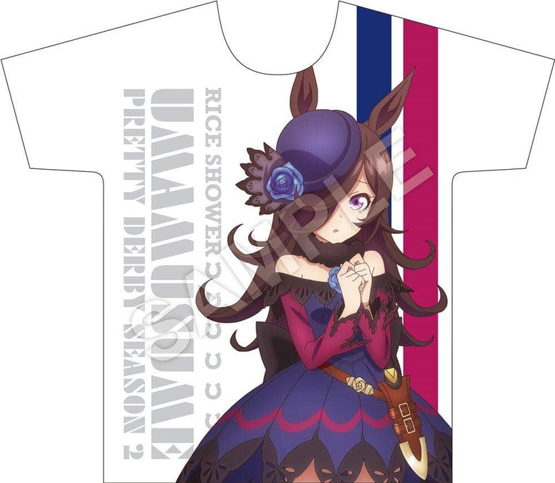 [New] TV Anime "Uma Musume Pretty Derby Season 2" Full Color T-shirt Rice Shower M / Zext Works Release Date: Around November 2021