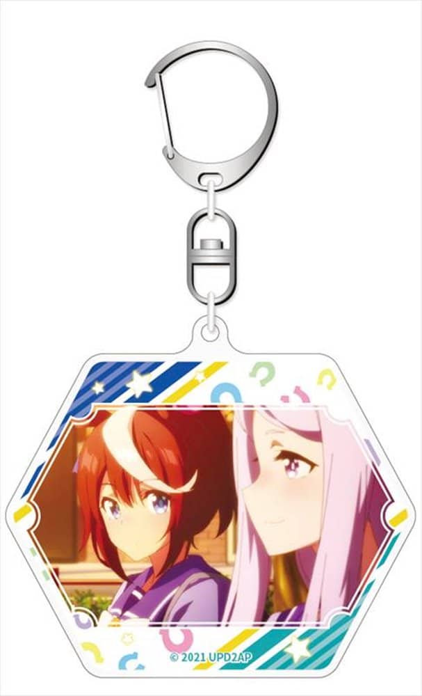 [New Product] Uma Musume Acrylic Keychain vol.2 1 Tokai Teio & Mejiro McQueen / Zext Works Release Date: Around December 2021