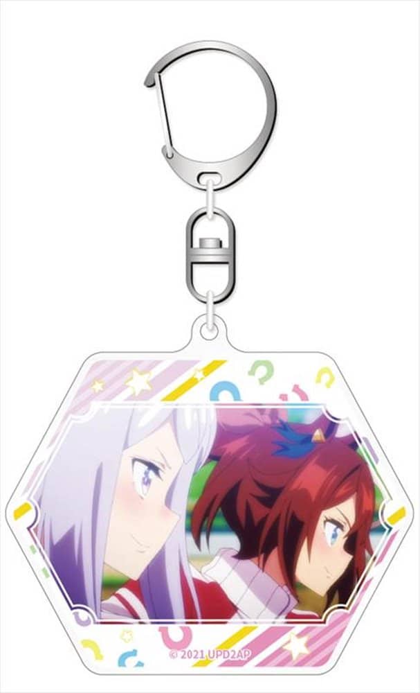 [New Product] Uma Musume Acrylic Keychain vol.2 2 Tokai Teio & Mejiro McQueen / Zext Works Release Date: Around December 2021