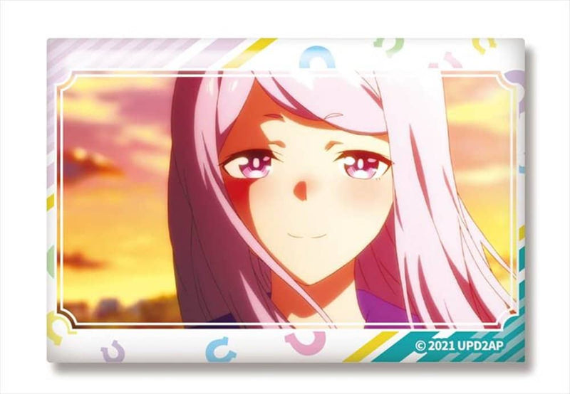 【新品】ウマ娘 スクエア缶バッジ vol.2 3メジロマックイーン / ゼクストワークス 発売日:2021年12月頃