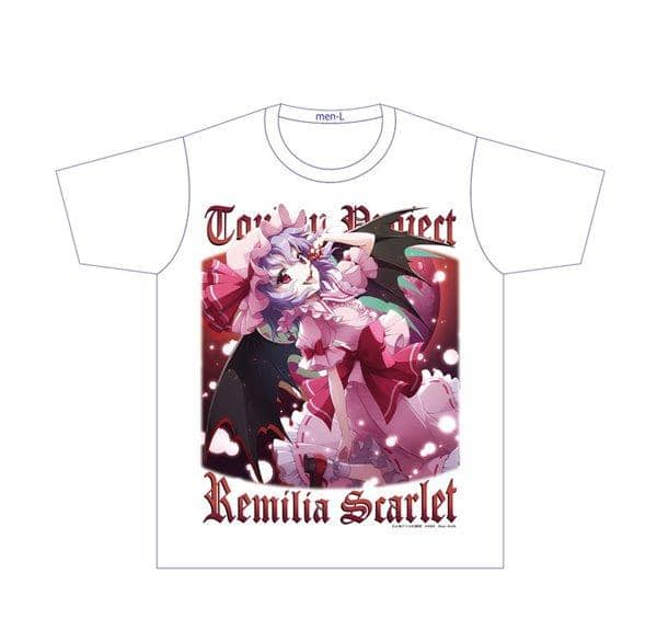 【New Product】Aksia Full Color T-Shirt Touhou Chaos Symbol Remilia Scarlet XL / Aksia Expected Arrival: Around July 2016