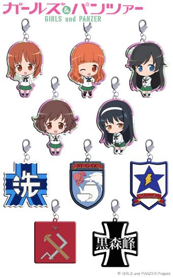 【新品】ガールズ＆パンツァー 交易金屬吊飾（BOX）／ ペンギンパレード