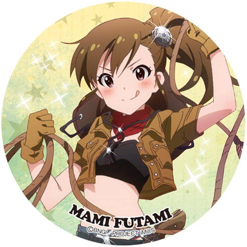【New Product】'The Idolmaster Million Live!' BIG Can Badge 3rd Edition Futami Mami / Aquamarine Release Date: 2015-02-28