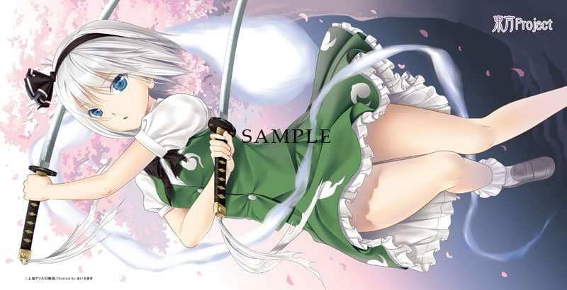 [New] Touhou Project General-purpose Playmat Youmu Konpaku / Animac Release Date: 2013-12-31
