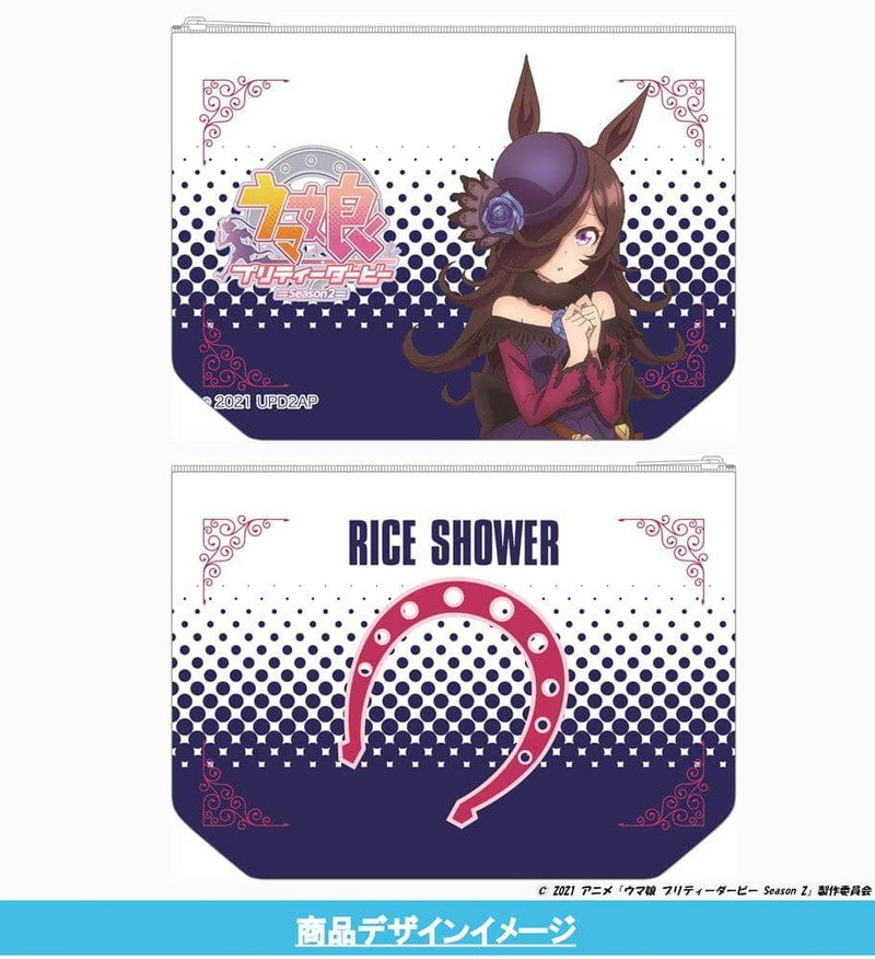【新品】TVアニメ『ウマ娘 プリティーダービー Season 2』收納袋 ライスシャワー / かぴばら 發售日:2021年11月左右