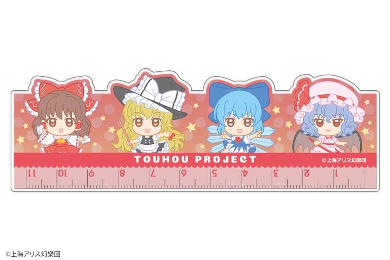 [New] Touhou Project Ponipo Acrylic Ruler 01 / Canary Release Date: Around November 2020