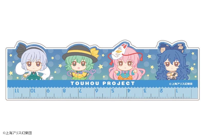 [New] Touhou Project Ponipo Acrylic Ruler 02 / Canary Release Date: Around November 2020