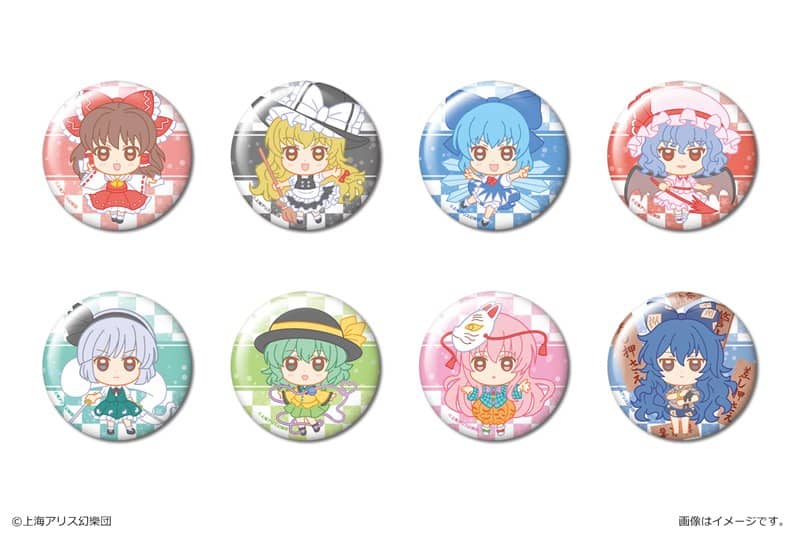 [New] Touhou Project Ponipo Trading Can Badge 1BOX / Canary Release Date: Around November 2020