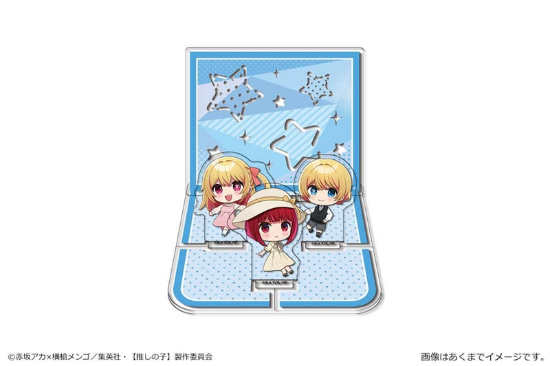 【新品】TVアニメ【推しの子】亞克力立體場景展示架 04 Aqua（幼年期）＆Ruby（幼年期）＆有馬加奈（幼年期） / Canary 發售日：2023年07月左右