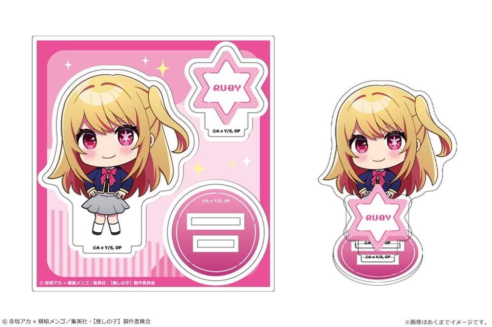 [New] TV anime [My favorite] Acrylic figure mini 06 Ruby / Canary Release date: Around July 2023