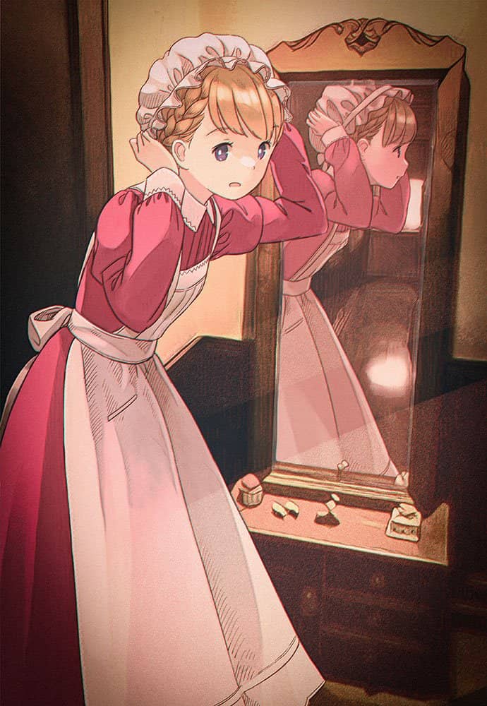 【New Product】GAKAKU Collection "14 Types of Maids" B2 Tapestry 01 Route 12 (Victorian Era - Morning Maid) / GAKAKU Release Date: Around July 2022