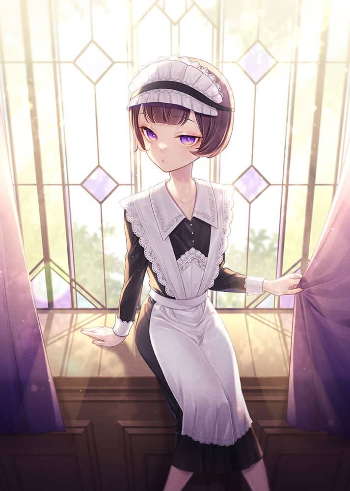 【新品】GAKAKUコレクション「メイドさん14種」B2掛毯04 羽々倉ごし(1920年代的女僕) / GAKAKU 發售日:2022年07月左右