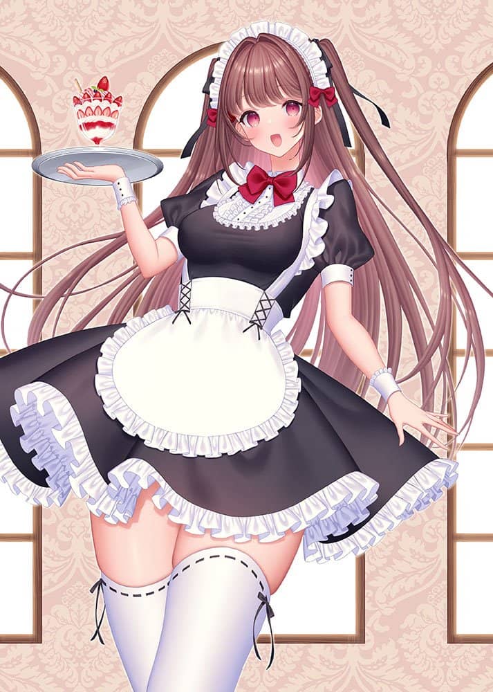 【New Product】GAKAKU Collection "14 Types of Maids" B2 Tapestry 06 Shiho Sakura (Mini Skirt Maid) / GAKAKU Release Date: Around July 2022