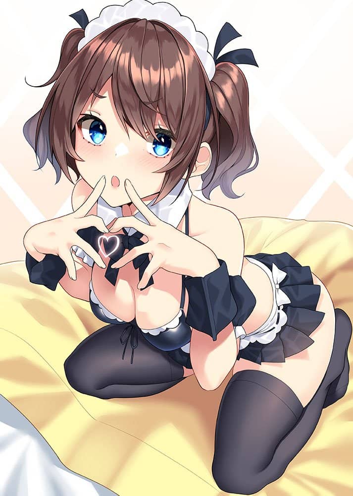 [新] GAKAKU 收藏「14 种女仆」B2 Tapestry 10 Nebusoku（泳装女仆）/ GAKAKU 发售日期：2022 年 7 月左右