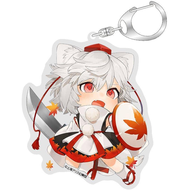 [New] Touhou Project Chai Chara Acrylic Keychain Inubashiri Han (Reproduction) / Belfine Release Date: approx. 2021/04