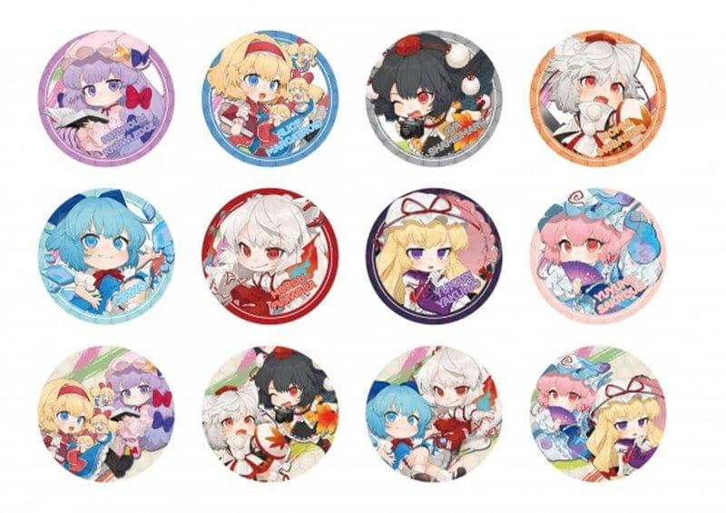 【新品】東方Project　ちゃいキャラトレーディング缶バッジBOX Vol.2（12入）1BOX / ベルファイン 発売日:2020年11月頃