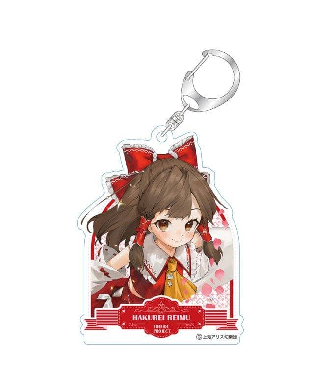 [新]东方Project亚克力钥匙扣插画后藤灵梦博丽/Bell Fine发售日期：2021年3月左右
