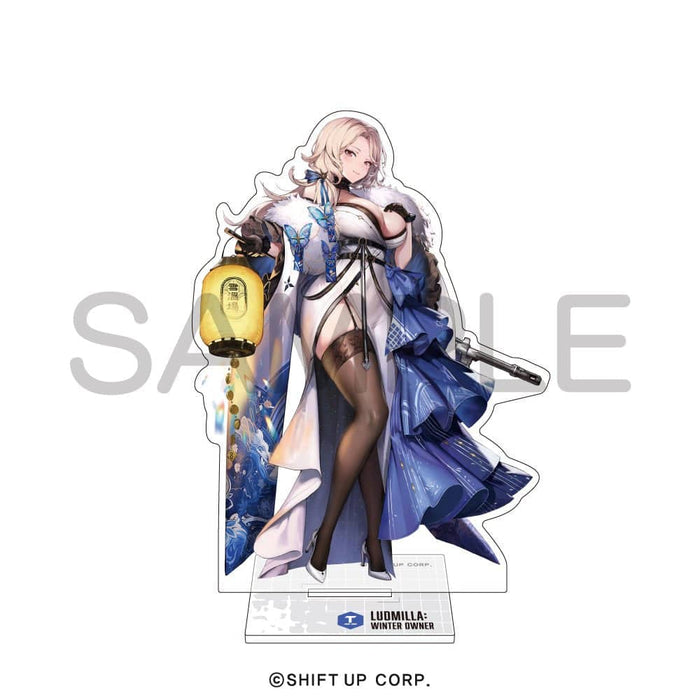 [New] NIKKE Acrylic Stand Ludmilla: Winter Owner / Algernon Product Release Date: Around March 2024