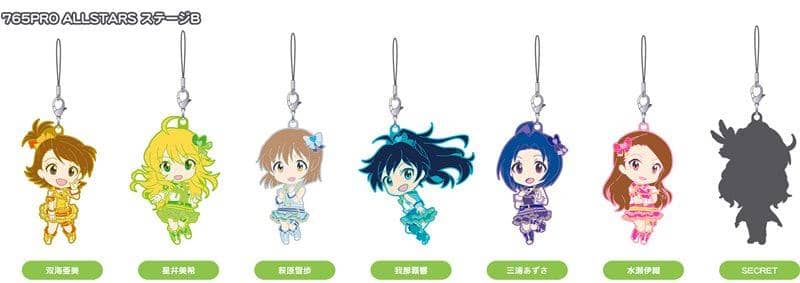 【新品】ねんどろいどぷらす アイドルマスター ワンフォーオール ラバーストラップ 765PRO ALLSTARS ステージB 1BOX / グッドスマイルカンパニー 入荷予定:2015年11月頃