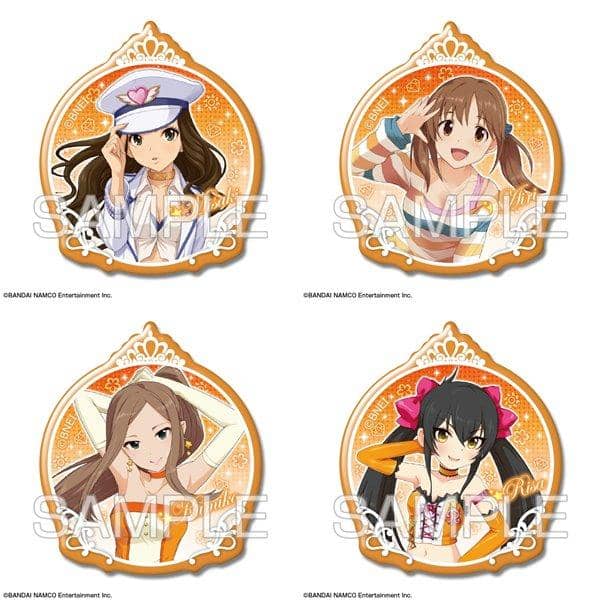 【新品】「アイドルマスター シンデレラガールズ」ぷくっとバッジコレクションBOX PASSION ver. Vol.2 1BOX / ライセンスエージェント 入荷予定:2017年10月頃