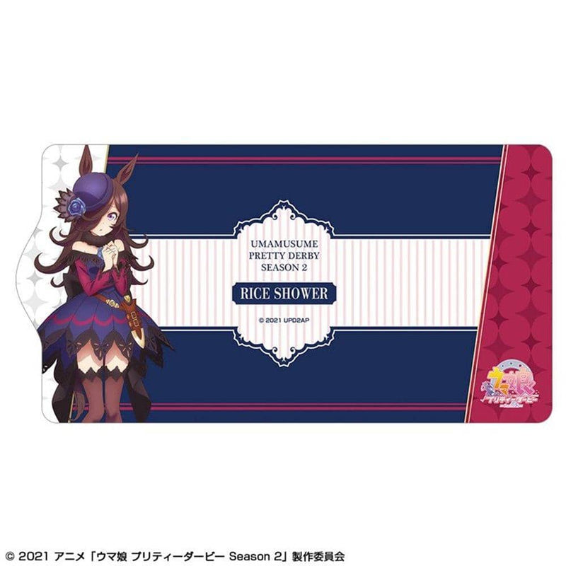 【新品】ウマ娘 プリティーダービー Season 2 皮革鑰匙包 設計04 Rice Shower / License Agent 發售日:2021年10月左右