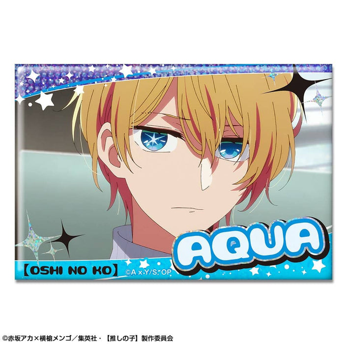 [New] TV Anime [Oshi no Ko] Hologram Can Badge Design 06 (Aqua/A) / License Agent Release Date: Around July 2023