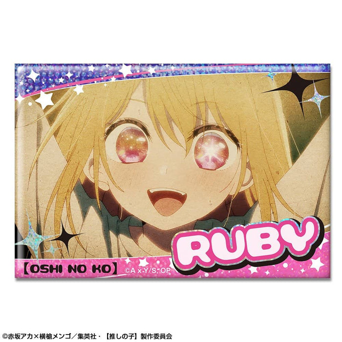 [New] TV Anime [Oshi no Ko] Hologram Can Badge Design 09 (Ruby/B) / License Agent Release Date: Around July 2023