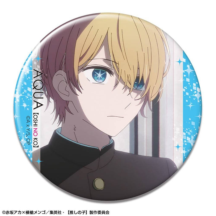 [New] TV Anime [Oshi no Ko] Can Badge Design 06 (Aqua/B) / License Agent Release Date: Around July 2023