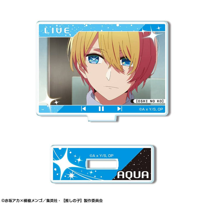 [New] TV Anime [My Favorite Child] Mini Acrylic Stand Design 07 (Aqua) / License Agent Release Date: Around July 2023