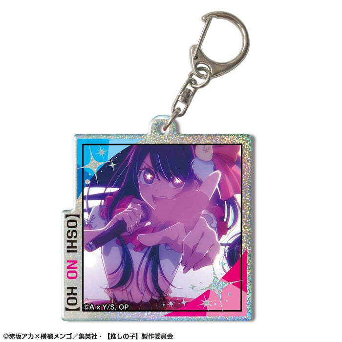 [New] TV Anime [My Favorite Child] Hologram Acrylic Key Chain Design 01 (Ai/A) / License Agent Release Date: Around July 2023