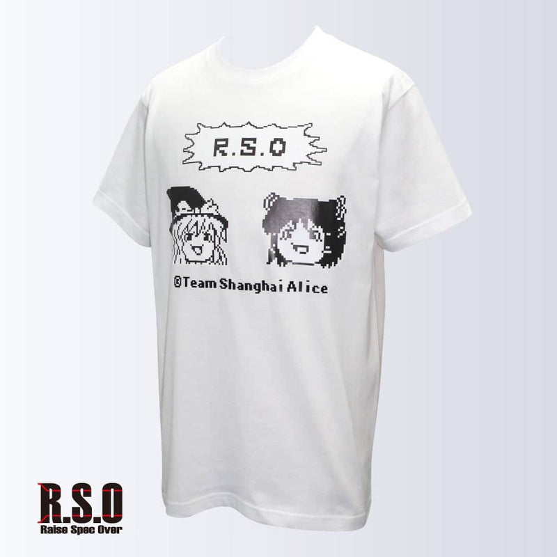 【New Product】Yukkuri Reimu & Marisa × RSO Collaboration T-Shirt (White) Size S / R.S.O Release Date: Around October 2022