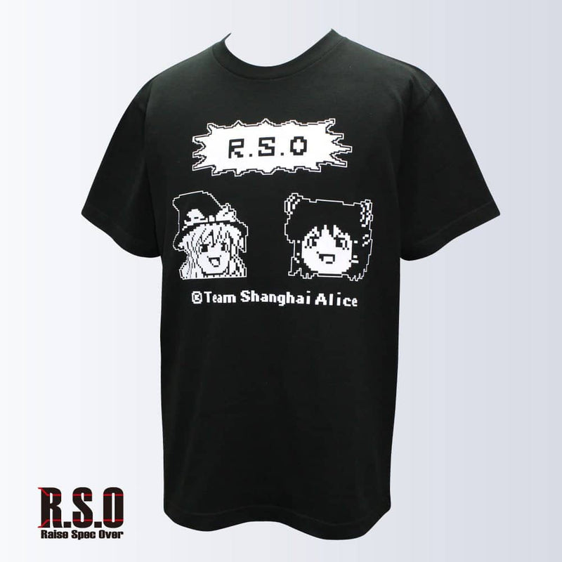 【新品】ゆっくり霊夢＆魔理沙×ＲＳＯコラボＴシャツ（黒）Ｌサイズ / R.S.O 発売日:2022年10月頃