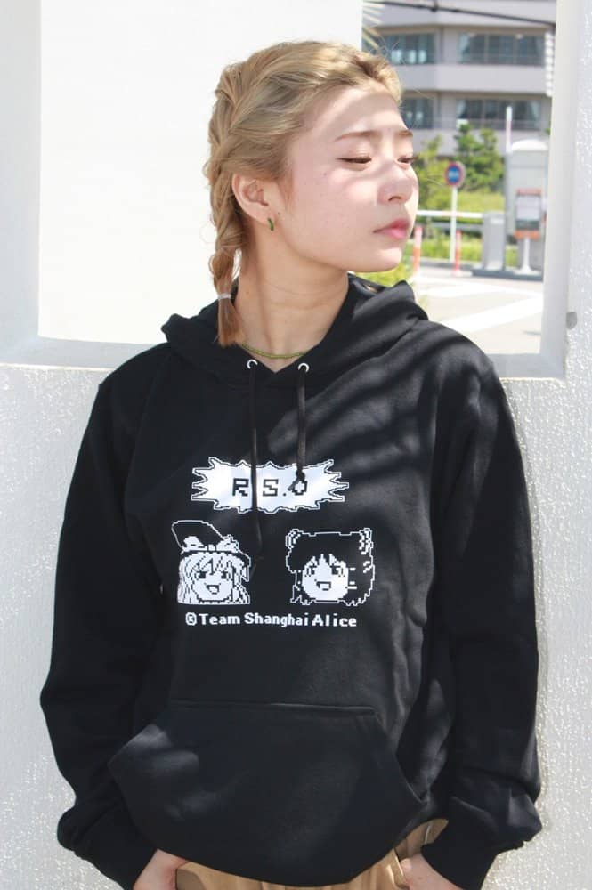 【New Product】Yukkuri Reimu & Marisa × RSO Collaboration Hoodie (Black) L Size / R.S.O Release Date: Around October 2022