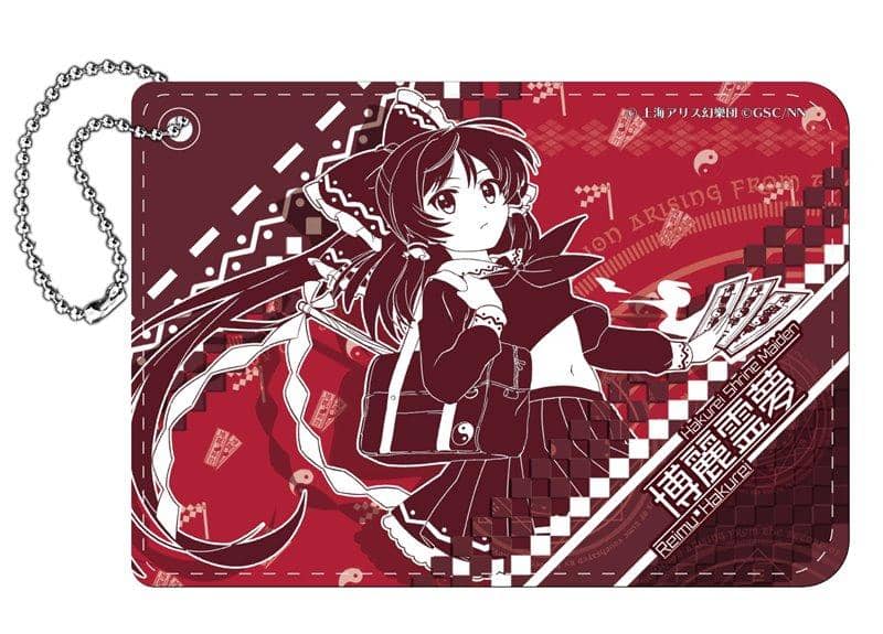 [New] Touhou LostWord PU Leather Pass Case Reimu Hakurei (Chairman of the Class) / Y Line Release Date: Around March 2021