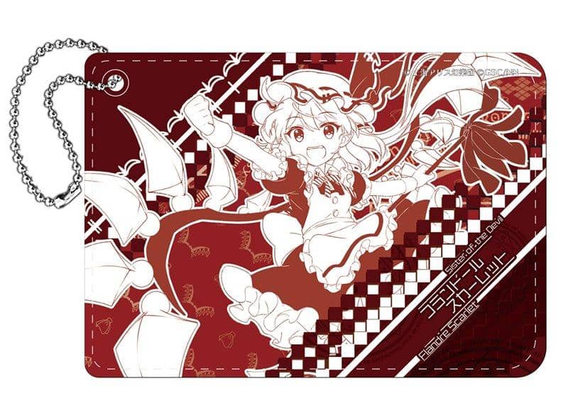 [New] Touhou LostWord PU Leather Pass Case Flandre Scarlet (Devilish Helper) / Y Line Release Date: Around March 2021
