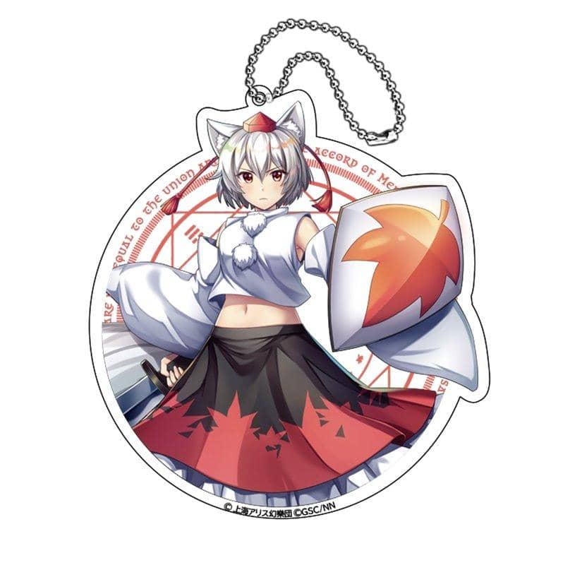 [New] Touhou LostWord Big Acrylic Keychain Inubashiri / Y Line Release Date: Around May 2021
