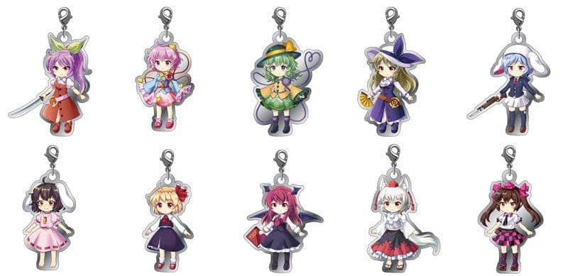 [New] Touhou LostWord Trading Die-cut Metal Charm vol.4 1BOX / Y Line Release Date: May 2021