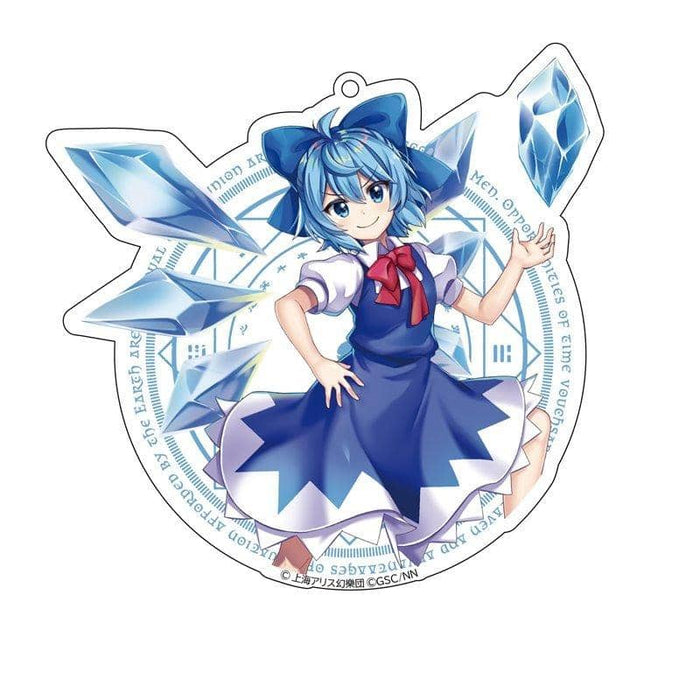 [New] Touhou LostWord Big Acrylic Keychain Cirno / Y Line Release Date: October 31, 2020