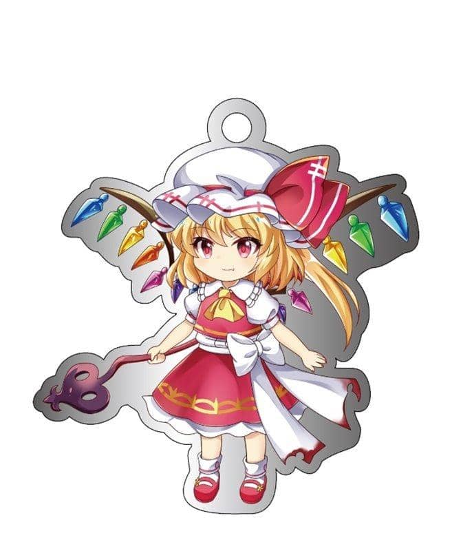 [New] Touhou LostWord Die-cut Metal Charm Flandre Scarlet / Y Line Release Date: October 31, 2020