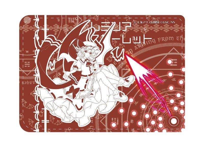 [New] Touhou LostWord PU Leather Pass Case Remilia Scarlet / Y Line Release Date: October 31, 2020