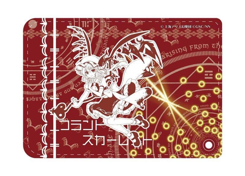 [New] Touhou LostWord PU Leather Pass Case Flandre Scarlet / Y Line Release Date: October 31, 2020