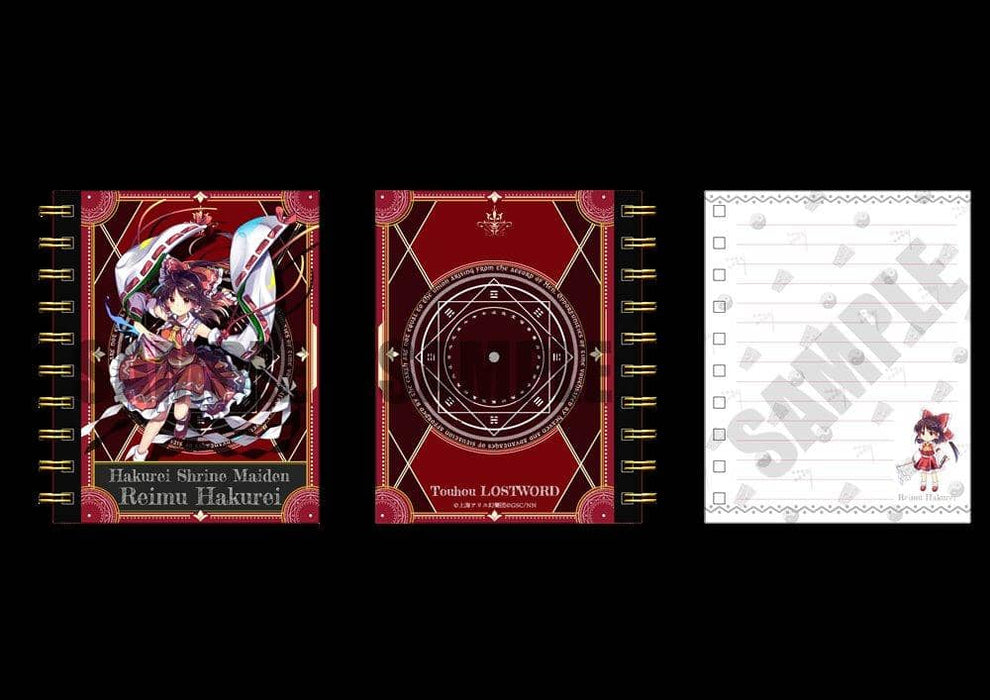 [New] Touhou LostWord Mini Note Reimu Hakurei / Y Line Release Date: Around November 2021