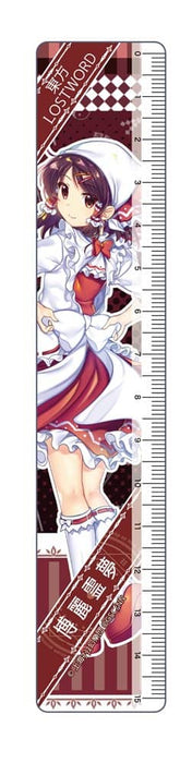 [New] Touhou LostWord 15cm Ruler Reimu Hakurei Shrine Maiden, Rice and Miso Soup / Y Line Release Date: Around July 2022